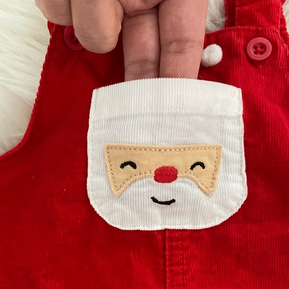 🧸🧸 Carter’s Baby Girl Santa Jumper with stockings set - Picture 5 of 5